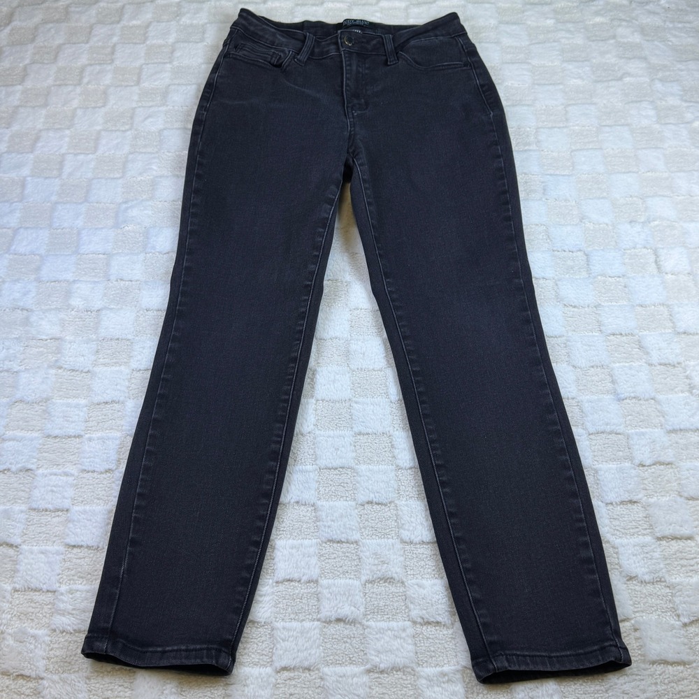 Judy Blue Los Angeles Black Skinny Jeans Size 5/27 High Rise Stretch Denim
